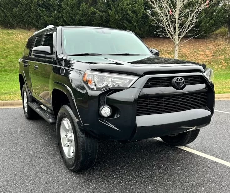2018 Toyota 4runner TDR 4WD  $30,899  VIN: JTEBU5JR5J5568574 Mileage: 112,810 Features:     4.0L V6, Automatic Transmission, A/C, Power Windows, Locks and Mirrors, Tilt, Cruise, AM/FM/CD Stereo, Tow hitch, Running boards/side steps, and Alloy Wheels.